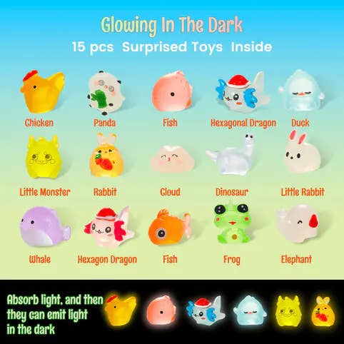 Bath Bombs for Kids with Toys Inside (15pcs)