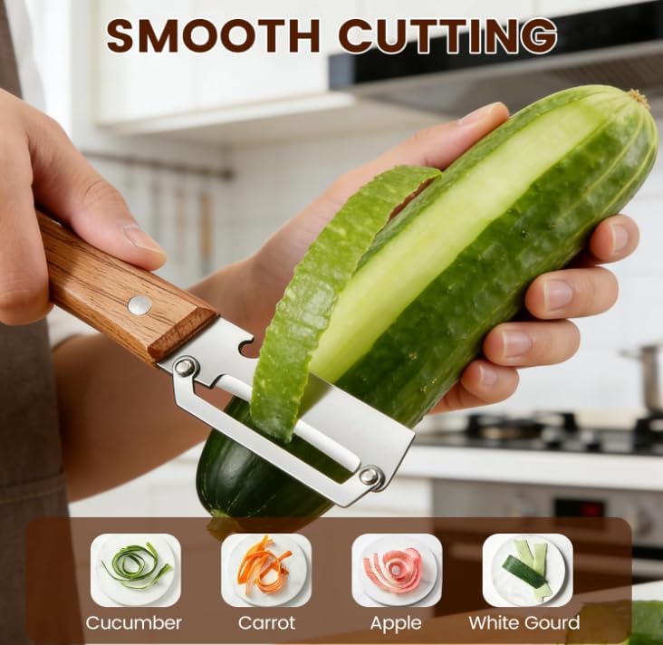 ChefEdge™  Professional Grade Stainless Steel Vegetable Peeler