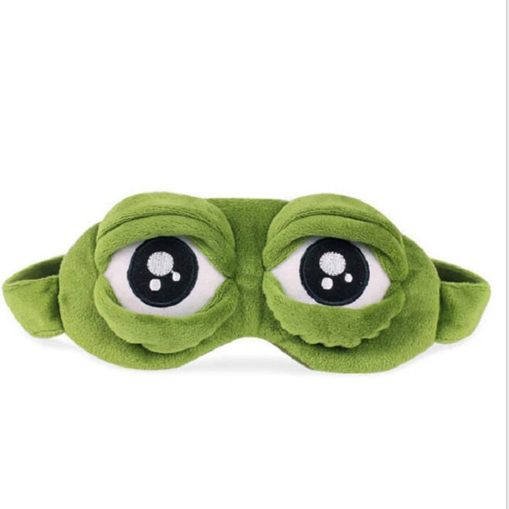 Funny Pepe Frog 3D Eye Mask