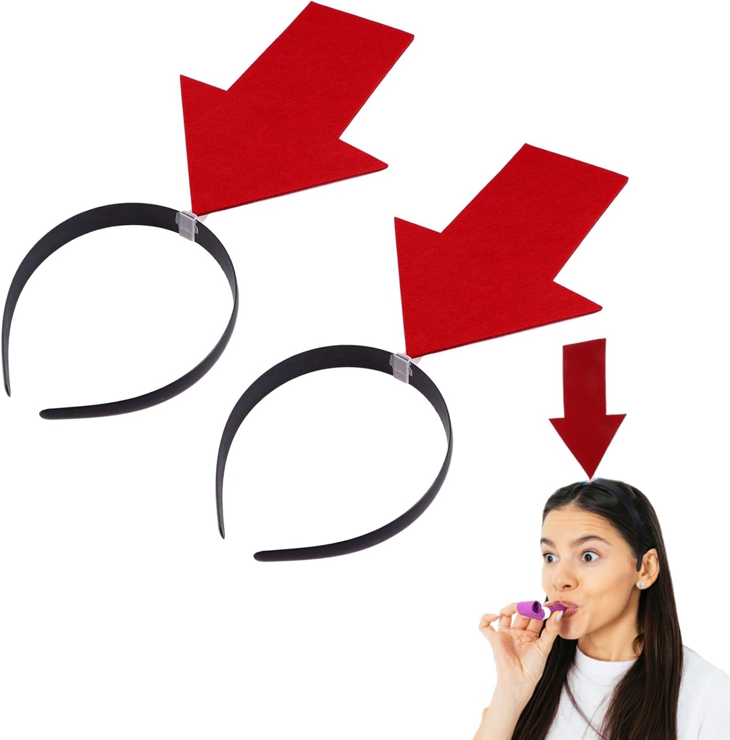 Arrow Headband Funny  Boppers™ (2pcs)
