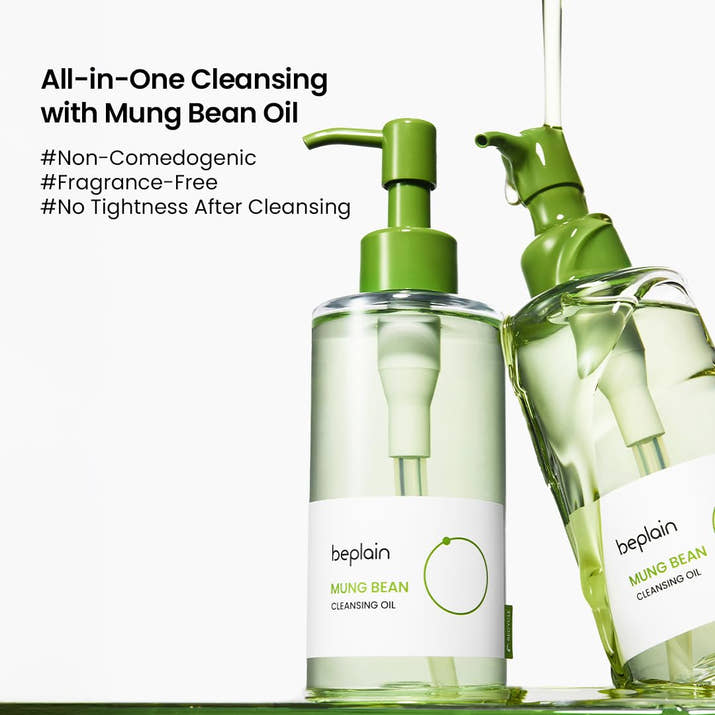 Mung Bean Radiance Cleansing Oil,Foam & Clay Korean Skin Care