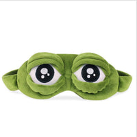 Funny Pepe Frog 3D Eye Mask