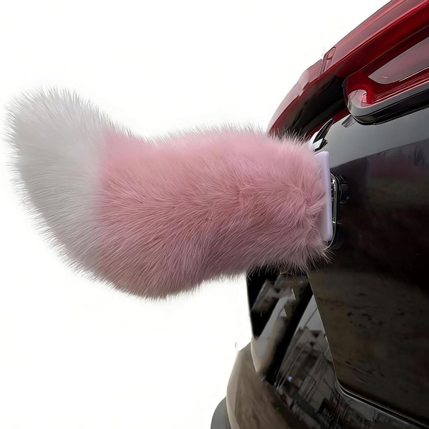 Fluffy Moving Car Tail