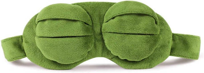 Funny Pepe Frog 3D Eye Mask