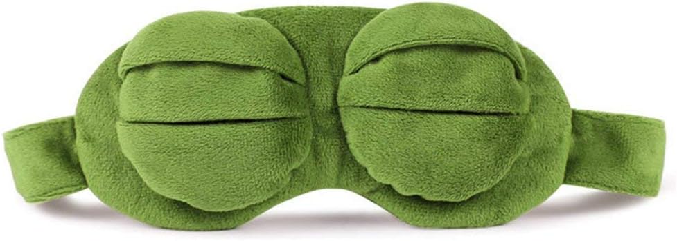Funny Pepe Frog 3D Eye Mask