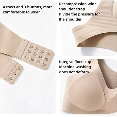 Wireless Cross-Back Push Up Bra™