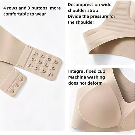 Wireless Cross-Back Push Up Bra™