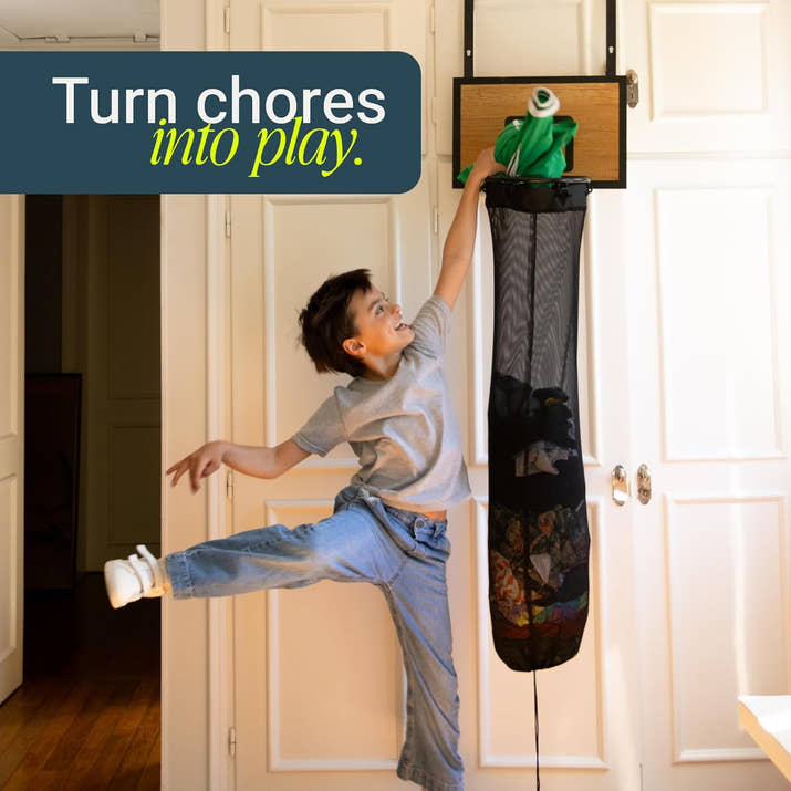 Seven Drops™ Basketball Laundry Hamper