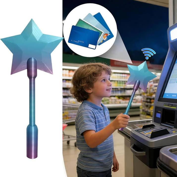 Tap to Pay Magic Wand Contatless Credit & Debit Card Holder™