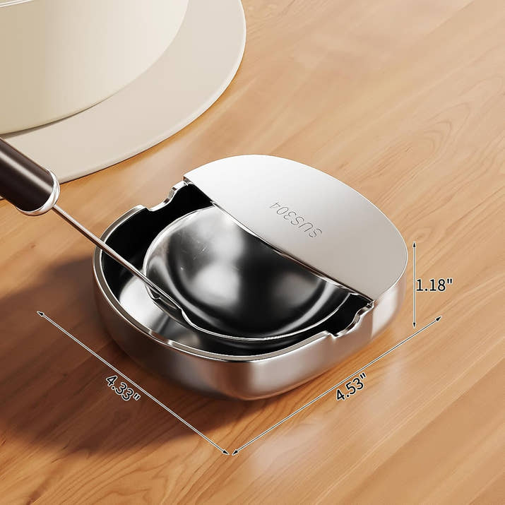 PureBox 2-in-1 Premium Stainless Steel Spoon Rest & Utensil Holder™