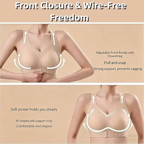 Wireless Cross-Back Push Up Bra™