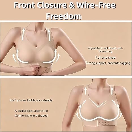 Wireless Cross-Back Push Up Bra™
