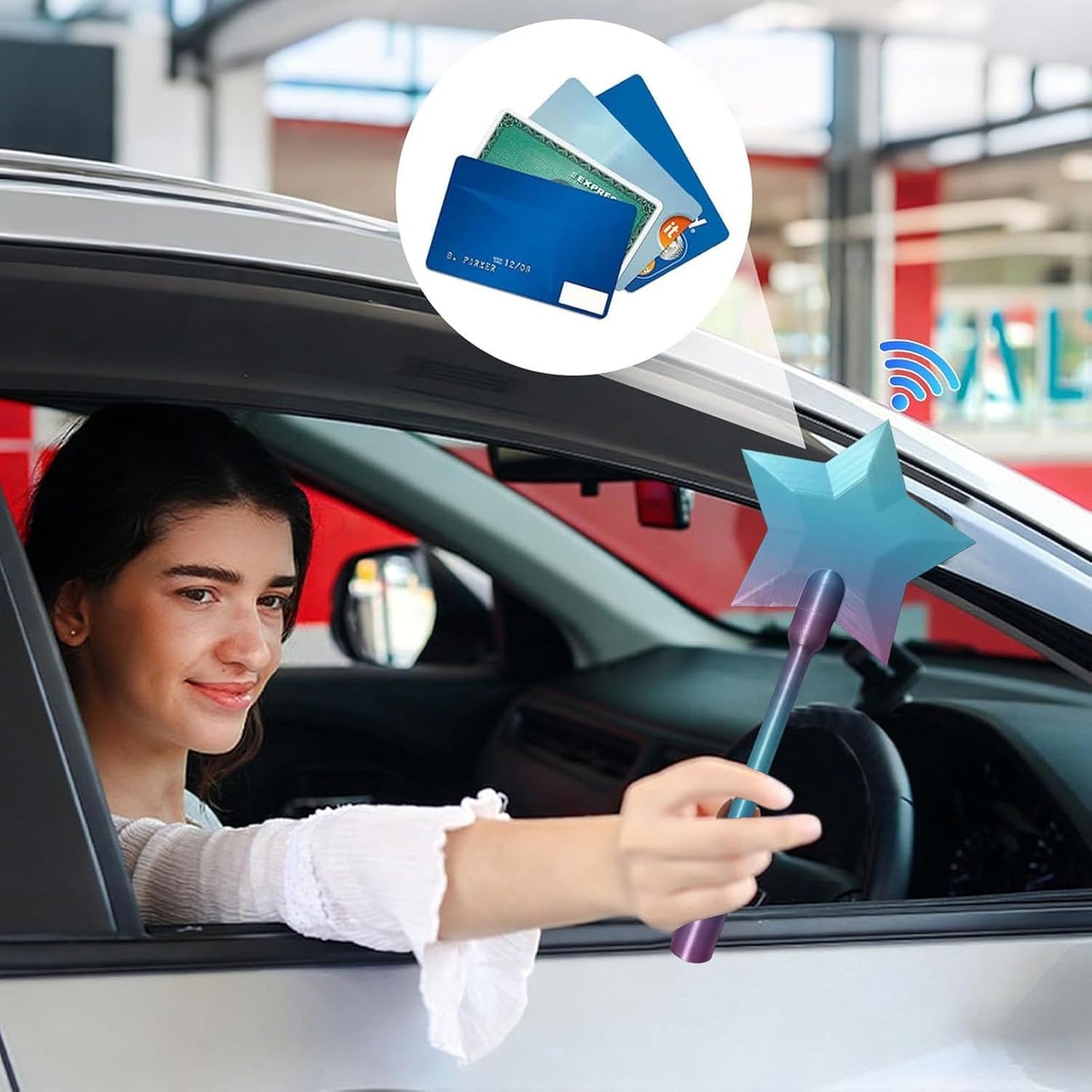 Tap to Pay Magic Wand Contatless Credit & Debit Card Holder™