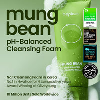 Mung Bean Radiance Cleansing Oil,Foam & Clay Korean Skin Care