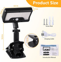 Clip On Solar Lamp 360°Rotatable™