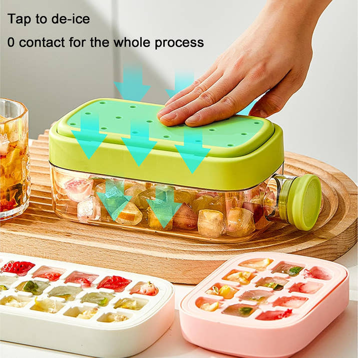 Ice Cube Tray Bottle 2-in-1