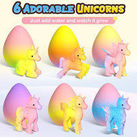 Rainbow Unicorn Surprise Eggs  (6Pack )