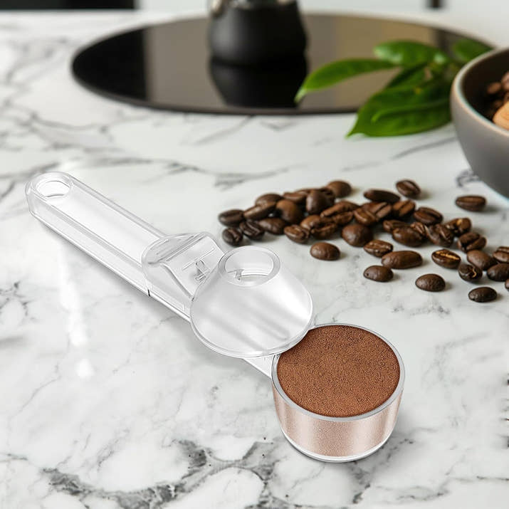 Multi-Purpose Measuring Spoon with Funnel