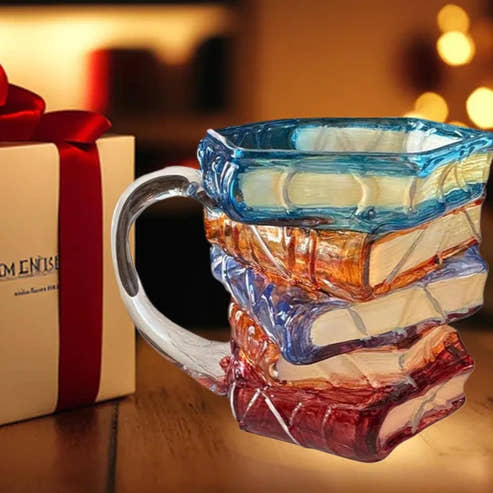 3D Painted BookBound Mug™