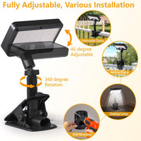 Clip On Solar Lamp 360°Rotatable™