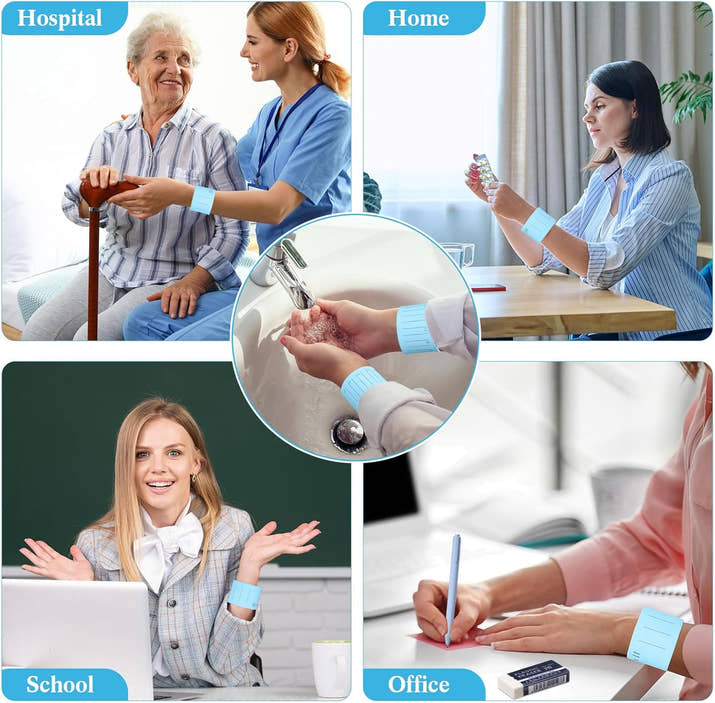 Nurse Wristband To-Do List – Erasable Slap Bracelet Memo (2 Pack)™