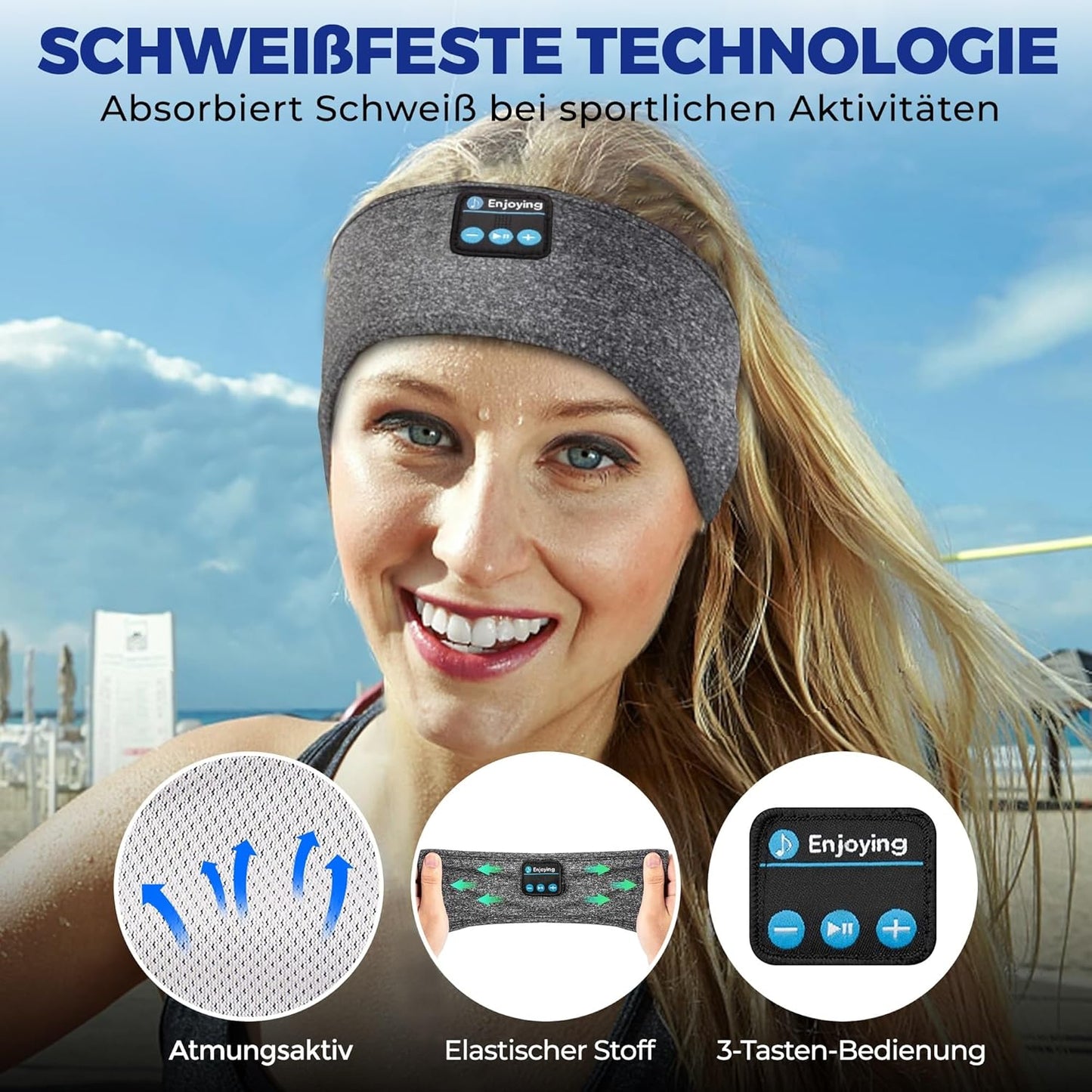 Active Comfort Bluetooth Headband™