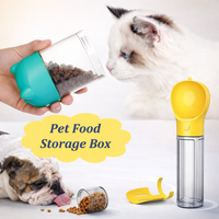 4-in-1 Portable Pet Water & Food Bottle