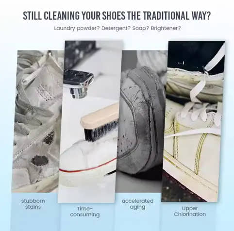 Multi-Functional Cleaning Cream for Shoes
