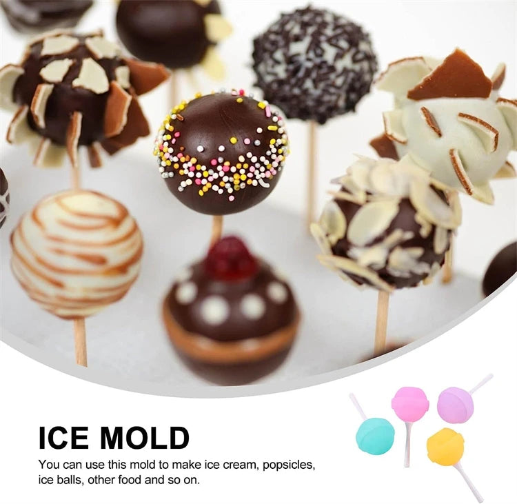 Silicone Lollipop Ice Cream Maker™ (5PCS)