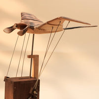 Hand-Carved Kinetic Manta Ray Sculpture™ (Only 10 pieces Crafted)